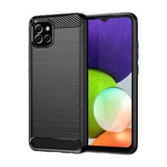 MG Carbon Case Flexible silikonski ovitek za Samsung A03S EU (166.5), črna