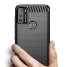 MG Carbon Case Flexible silikonski ovitek za Motorola Moto G50, črna