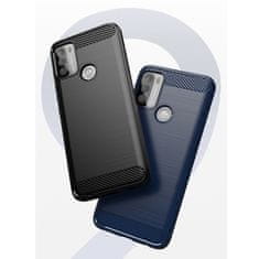 MG Carbon Case Flexible silikonski ovitek za Motorola Moto G50, črna