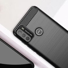 MG Carbon Case Flexible silikonski ovitek za Motorola Moto G50, črna