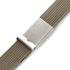 Boxman PAOLO PERUZZI KHAKI Moški PIRCLE BELT PW-19-105 cm