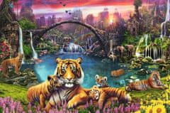 Ravensburger Puzzle Tigri v raju 3000 kosov