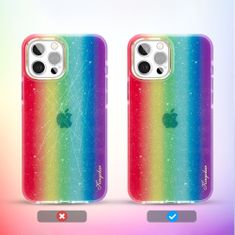 slomart kingxbar ombre ovitek za iphone 12 pro max multicolor