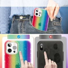 slomart kingxbar ombre ovitek za iphone 12 pro max multicolor