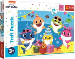 Trefl Puzzle Baby Shark: Celebration MAXI 24 kosov