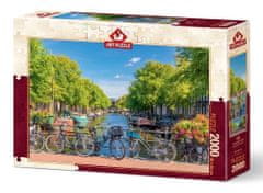 Art puzzle Puzzle Amsterdamski kanal 2000 kosov