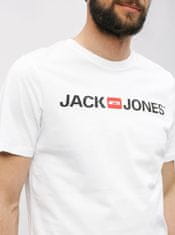 Jack&Jones Moška Corp Majica Bela L