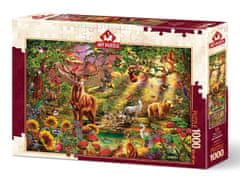 Art puzzle Puzzle Čarobni gozd 1000 kosov