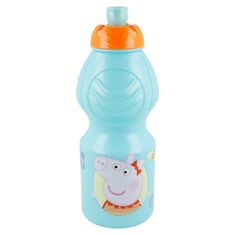 Stor Plastična steklenica za pitje PEPPA PIG, 400ml, 13932