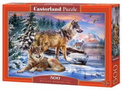 Castorland Puzzle Wolf Land 500 kosov