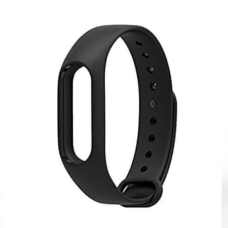  pašček za uro za Xiaomi Mi Band 5/6, silikonski,  črn 