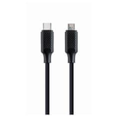 CABLEXPERT Kabel USB-C na microUSB 1,5m črn