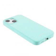 Goospery Soft Feeling ovitek za iPhone 13, silikonski, mint zelen