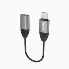 slomart dudao adapter lightning za slušalke 3,5 mm mini jack siv (l17 siv)