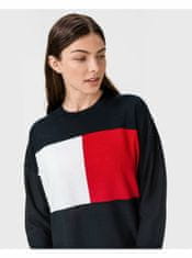 Tommy Hilfiger Ženska Icon Flag Pulover Modra S