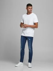 Jack&Jones Moška Organic Majica Bela XXL