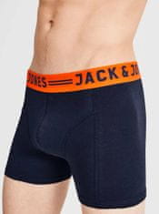 Jack&Jones Moška Lichfield Oprijete boksarice 3 Piece Modra Rdeča iva S