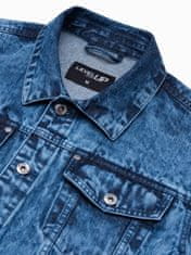 OMBRE Moška jeans prehodna jakna Rhoel indigo M