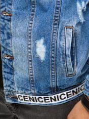 Dstreet Moška jeans jakna Elin modra M