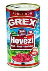 GREX cons. pes govedina 1280g