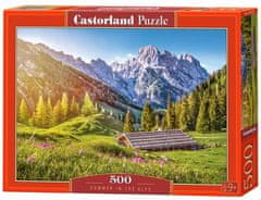 Castorland Puzzle Poletje v Alpah 500 kosov