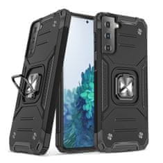 slomart wozinsky ring armor tough hybrid case cover + magnetic mount za samsung galaxy s22 zlata