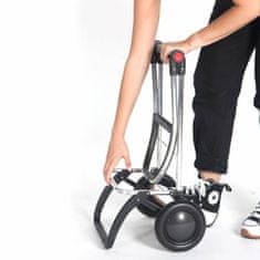 Rolser Zložljiv nakupovalni voziček z izoliranim žepom I-Max Termo Zen (47 litrov), siv