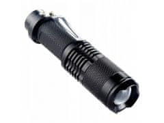 T6 CREE ZOOM LED svetilka + AKU E-236