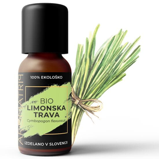 AROMATRIP® Eterično olje LIMONSKA TRAVA BIO Aromatrip 15 ml