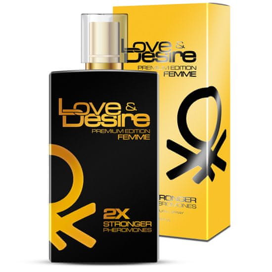 SHS Love Desire Premium ženski parfum s feromoni za povečanje poželenja original 100 ml