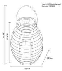 Globo LED dekorativna svetilka Globo 33284