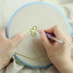 Netscroll 136-delni komplet niti in drugih najpogostejših pripomočkov za vezenje, EmbroideryKit