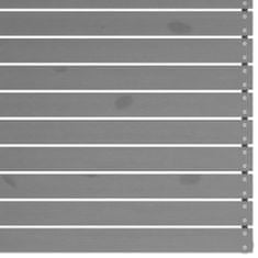 Vidaxl Vrtna sedežna garnitura 13-delna siva trdna borovina