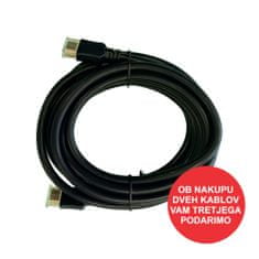 PSE High Speed Ultra HD 4K HDMI kabel z mrežno povezavo 3.5m, črn