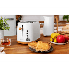 Cecotec TrendyToast 9000 toaster, White Woody