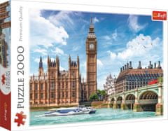 Trefl Puzzle Big Ben, London, Anglija 2000 kosov