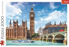 Trefl Puzzle Big Ben, London, Anglija 2000 kosov