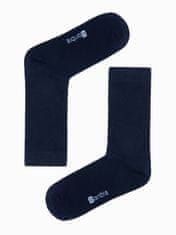 OMBRE Moške nogavice Heid navy 3 pack – universal