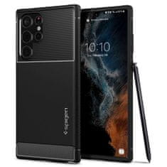 slomart spigen robusten oklep galaxy s22 ultra mat črna