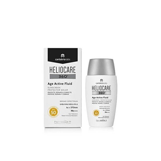 Heliocare® Tekočina za porjavitev 360° Age Active Fluid SPF50 + 50 ml