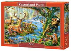 Castorland Puzzle Življenje v gozdu 500 kosov