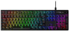 HyperX HP Alloy Origins RGB tipkovnica, HyperX Red mehanična stikala, format polne velikost (4P4F6AU#ABU)