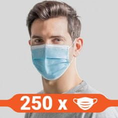 Bellestore Zaščitne maske (3-slojna) – 250 kosov