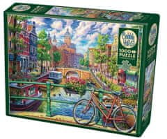 Cobble Hill Puzzle Kanali v Amsterdamu 1000 kosov