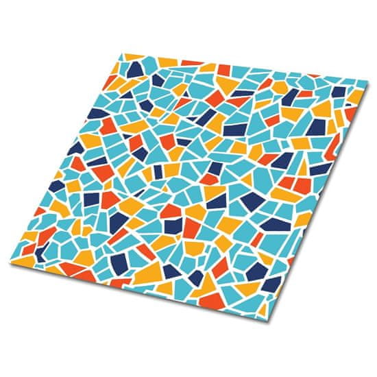 Decormat Vinilne ploščice barvit mozaik 30x30 cm 9 ploščic
