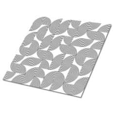 Decormat Vinilne ploščice Geometrijska siva tema 30x30 cm 9 ploščic