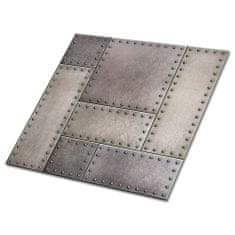 Decormat PVC ploščice Tekstura pločevine 30x30 cm 9 ploščic