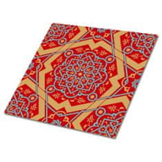 Decormat PVC ploščice Arabski cvetni vzorec 30x30 cm 9 ploščic