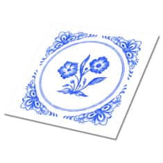 Decormat PVC ploščice Azulejos cvet 30x30 cm 9 ploščic