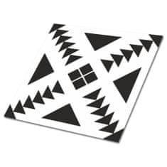 Decormat Samolepilne pvc ploščice Trikotniki in kvadratki 30x30 cm 9 ploščic